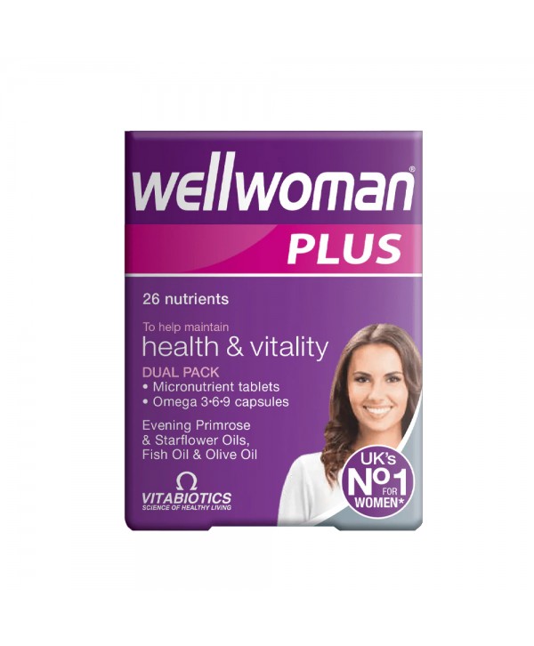 Wellwoman Plus Omega 3-6-9