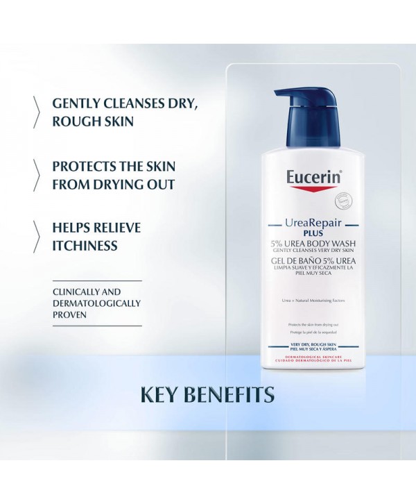 Eucerin Urea Repair Plus 5% Urea Body Wash 400ml