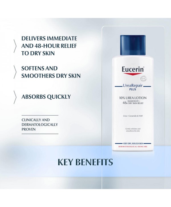 Eucerin 10% Urea Body Lotion Dry Skin Relief 250ml
